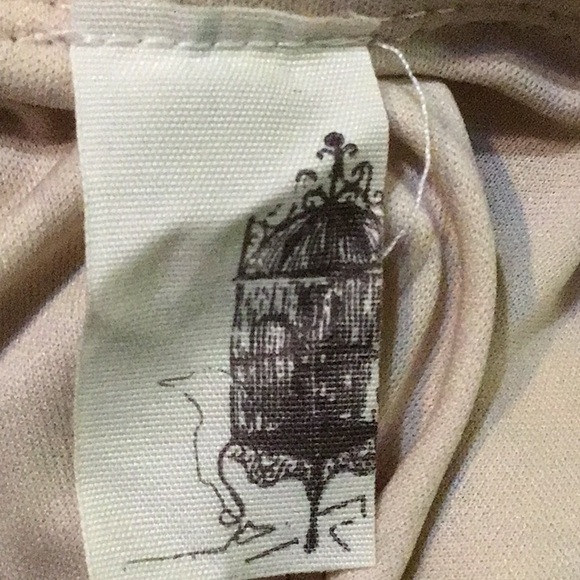 BIRD CAGE LABEL WOMENS MINI SKIRT - Picture 10 of 11